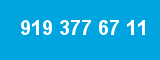 919 377 67 11
